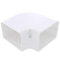 Product Image of 4" SpeediChannel 90-Degree Flat Bend (White)