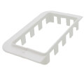 Product Image of 6" SpeediChannel Flat Wall Escutcheon (White)