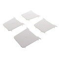Product Image of White Hef-T-Block End Caps (Box of 100)
