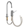 Product Image of 1.5 GPM 5-1/4" Deck-Mounted Faucet with Rigid/Swing Gooseneck Spout