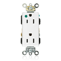 Product Image of 15A Decora Plus Duplex Receptacle/outlet, Self-grounding (White)