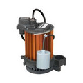 Product Image of 1/3 HP Auto Aluminum Submersible Pump w/ Wide-Angle Piggyback Float Switch - 115v - 10 ft Cord