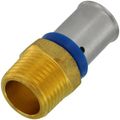 Product Image of 1/2" PAP to 1/2" NPT Press Transition to NPT DZR (bag of 10)