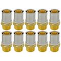 Product Image of 3/4" PAP to 3/4" NPT Press Transition to NPT DZR (Bag of 10)