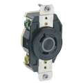 Product Image of Industrial Grade Locking Receptacle, 20A, 2P, NEMA L7-20R - Black (277V)