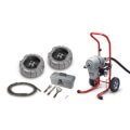 Product Image of K-1500A Sectional Machine (115V), (7) C-11 1-1/4" x 15' Standard All-Purpose Cables, (2) A-8 Cable Carriers, & 1-1/4" Tool Set