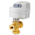 Product Image of 3/4" NPT 3-Way Diverting Zone Valve Fail AB-B Actuator, 4.1 Cv (24V)