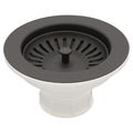 Product Image of Color-Coordinated Metal Basket Strainer - Anthracite, 240323