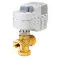 Product Image of 1/2" SWT 3-Way Diverting Zone Valve Fail AB-A Actuator, 1.0 Cv (120V)