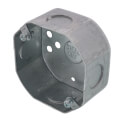 Product Image of 3-1/2" x 1-1/2" Deep Octagon Box w/ 1/2" Knockouts