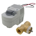 Product Image of 1/2" NPT 2-Way Normally Closed Zone Valve SR Fail Safe Actuator, 1.0 Cv (24V)