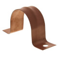 Product Image of 1-1/4" 2 Hole Carbon Steel Strap (Copper Plated)