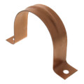 Product Image of 2" 2 Hole Carbon Steel Strap (Copper Plated)