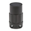 Product Image of Industrial Grade Locking Connector, 20A, 3P, NEMA L15-20R - Black (250V)