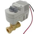 Product Image of 1/2" NPT 2-Way Normally Open Zone Valve SR Fail Safe Actuator, 2.5 Cv (24V)