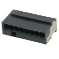 Product Image of Micro Push Wire Connector for Junction Boxes, 22-18 AWG - 8 Ports, Dark Gray