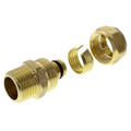 Product Image of 1/2" PEX-AL-PEX x 1/2" MNPT Transition w/ Fitting Assembly