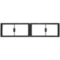 Product Image of 30" x 6" (1) or 14" x 6" (2) Hart & Cooley Standard Return Air Grill Wall Frame, for Unfiltered Air Flow