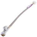 Product Image of 1/2" Straight Stop X 7/8" Ballcock ClickSeal Toilet Connector, 16" Length