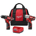 Product Image of M12 3/8" Drill/Driver & 1/4" Hex Impact Driver 2-Tool Combo Kit