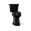 Product Image of Highline Tall Two-Piece Elongated Toilet, 1.28 Gpf (Black), K-25224-7