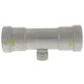 1-1/4" x 1-1/4" x 1" Press x Female MegaPressG Tee (P x P x F)