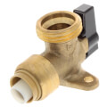 1/2" SharkBite X 3/4" Male Hose Thread Washing Machine Angle Valve