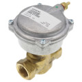 Product Image of 1/2" 2-Way N/C Brass Valve Actuator, 10-15 PSI, Female x Female (2.5 Cv)