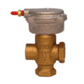 Product Image of 3/4" F x F 3-Way Stainless Steel Spring Return Linear Mixing Valve Actuator, 3-8 psi (6.3 Cv)
