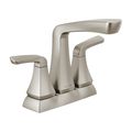 Product Image of Vesna 2 Handle Centerset Bathroom Faucet (Spotshield Brushed Nickel), 25789LF-SP
