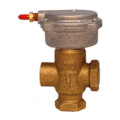 Product Image of 1" NPT 3-Way Mixing Valve Assembly w/ 2" Pneumatic Actuator (10 Cv)