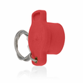 Product Image of 18 Series Single Pole Female Protective Cap, Ball Nose (Red)