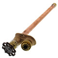 Product Image of Model 25 12", 1/2" FPT x 3/4" MPT Inlet Automatic Draining Anti-Siphon Wall Faucet w/ Metal Handle