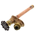 Product Image of Model 25 6", 1/2" FPT x 3/4" MPT Inlet Automatic Draining Anti-Siphon Wall Faucet w/ Metal Handle