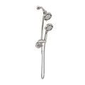 Product Image of Spot Resist Brushed Nickel 5 Function 4.5" Diameter w/ Handshower Showerhead, 26035SRN