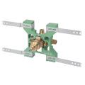 Product Image of 1/2" Universal Rapid Install Temptrol Pressure Balancing Shower Valve Body With Easy Service Stops