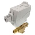 Product Image of 1/2" NPT x Union Male Powermite MT Series 2-Way Mixing N.O. Valve Actuator Assembly, 24Vac, 1.0 Cv