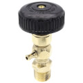 Product Image of 1/2" Compression Gauge Cock (Composition Wheel, Up to 250 psig, Metal Seat)