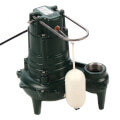 Product Image of Model M267 Waste-Mate Automatic Cast Iron Sewage Pump - 115 V, 1/2 HP (w/ Cast Iron Impeller) - 15' Cord