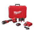 M18 Short Throw Crimp Tool Kit w/ 1/2", 3/4" & 1" PEX Crimp Jaws