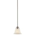 Product Image of Wynberg 6" 1 Light Mini Pendant w/ Satin Etched Glass (Brushed Nickel)