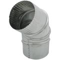 Product Image of 4" Adjustable Elbow - 26 Gauge (90-Degree)