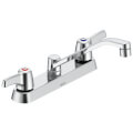 Product Image of Commercial Teck Two Handle 8" Cast Deck Mount Service Sink Faucet, 26C3133