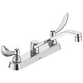 Product Image of 26C3 2 Handle 8" Cast Deck Mount Faucet (Chrome), 26C3134