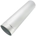 Product Image of 8" x 2' Round Metal Duct Pipe - 26 Gauge