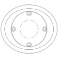 Product Image of Small Oval Valve Escutcheon For Safti-Trol, 2706-002-199