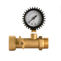 Shut Off Valve and Gauge