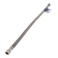 Product Image of 20" Stainless Steel Braided Faucet Connector (3/8" Compression x 1/2" FIP)