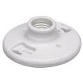 Product Image of Porcelain Keyless Lampholder, Medium Base, 2 Terminals w/ Screws - White (250V/660W)