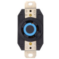 Product Image of Industrial Grade Locking Receptacle, 30A, 3P, NEMA L15-30R - Black (250V)